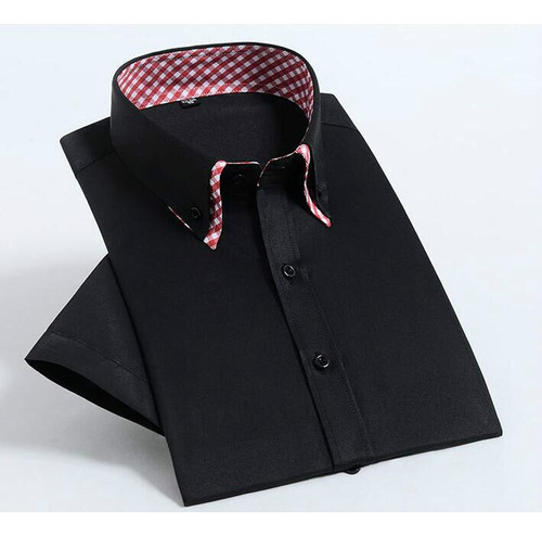 Camisa De Vestir A Cuadros Morada For Hombre De Sarga Forma