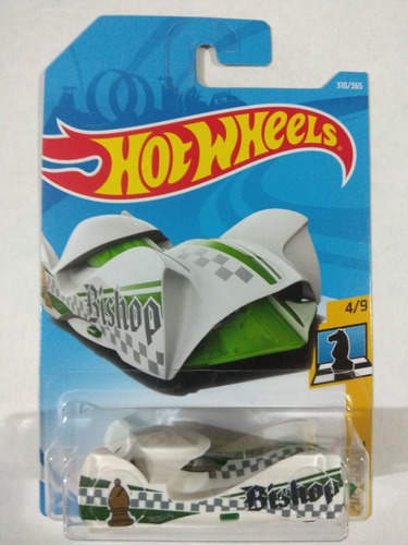 Hot Wheels Cloak And Dagger Ajedrez Checkmate 4/9 Blanco Aj2