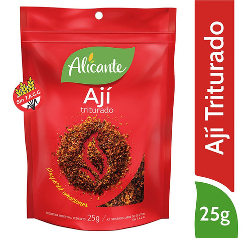 Alicante Aji Triturado X 25 Gr