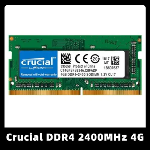 Memoria Crucial Pc4 Ddr4 Para Portátil, 2400 Mhz, 4 Gb
