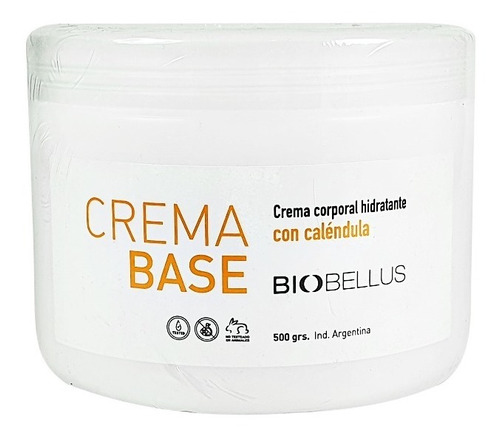 Crema Base Para Masajes X 500 Gr Biobellus