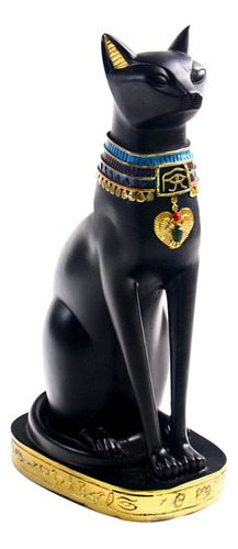 Estatua De La Diosa Bastet Figura De Gato Egipcio Escultura