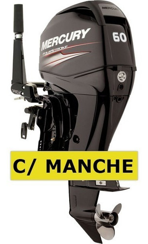 Imagem 2 de 5 de Manche Para Motor De Popa Mercury 60hp 4t