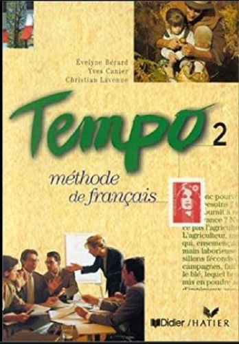 Tempo 2 Methode De Francais