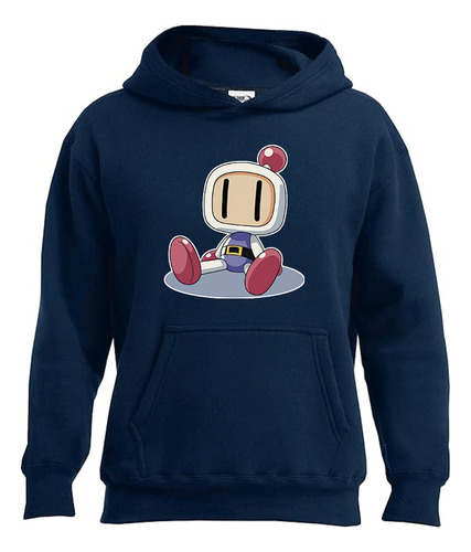 Sudadera Marino Capucha Unisex Bomberman J100