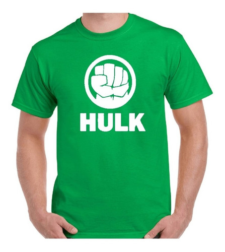 Remera Increible Hulk Verde Niño Calidad Disfraz Colegio 