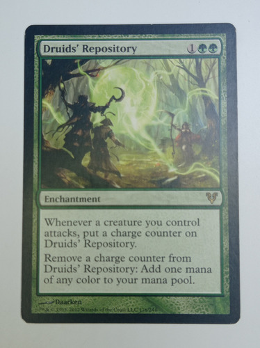 Carta Magic Druids' Repository [avacyn] Mtg Enchantment