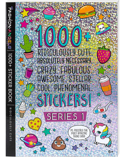 Pegatinas 1000 Stickers Divertidas Para Niños Series 1 6+