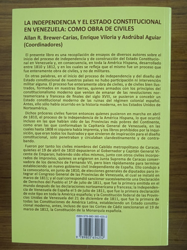 Independencia Y Edo Constitucional Vzla Como Obra De Civiles
