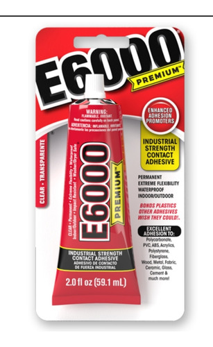 E6000 2 Oz. Premium Adhesivo De Contacto Transparente