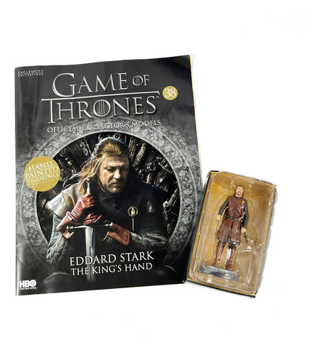 Miniatura Eddard Stark Coleção Game Of Thrones Edição 38
