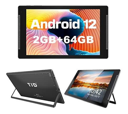 10.1 Pulgadas Tablet Tjd Android 12 Pc, 64gb Rom M9d6a