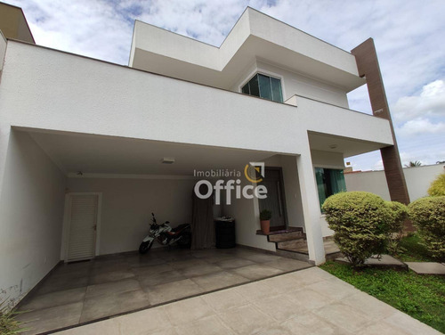 Imagem 1 de 30 de Lindo Sobrado Com 3 Suítes No Anápolis City Por R$1.050.000,00 - Ca0219