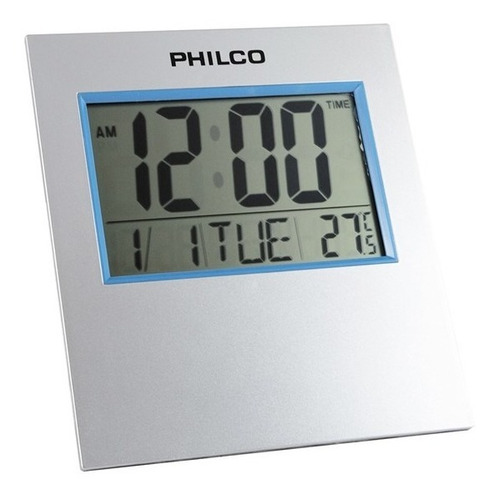 Reloj Digital Philco Con Termometro Alarma / Tecnocenter