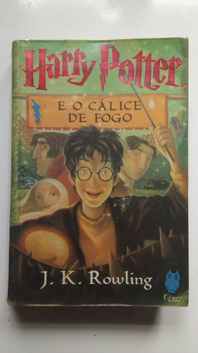 Livro Harry Potter E O Cálice De Fogo Rocco G713
