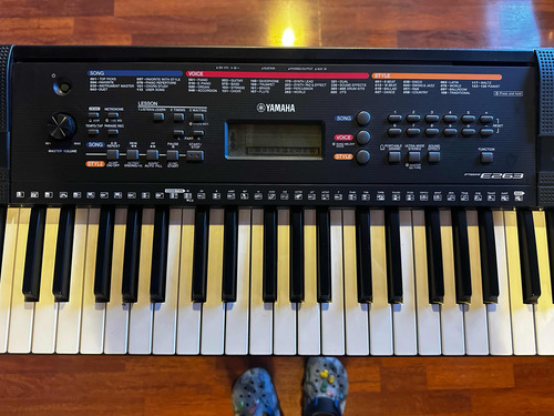 Teclado Yamaha E263