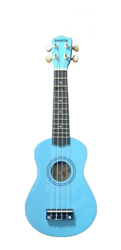 Imagen 2 de 10 de Ukelele Soprano Dakota De Madera Colores Funda + Regalos
