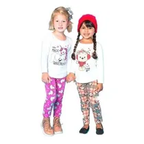 Comprar Kit 5 Conjuntos Infantil Menina Meia Estação Roupa Inverno