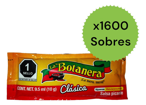 Salsa La Botanera Sobre 1600 De 10g