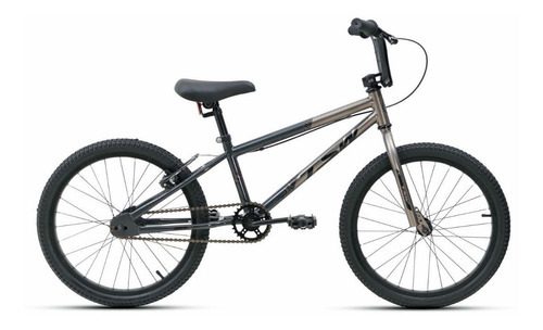 Bicicleta Infantil Tsw T Cross Aro 20 Bike Alumínio V-brake Cor Cinza