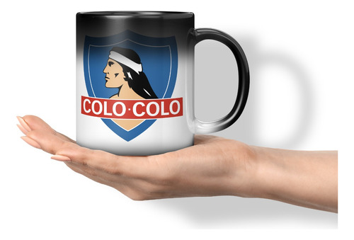 Taza Magica Cambia Color  Colo Colo 11 Onzas