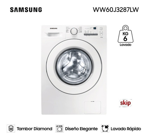 Lavarropas Samsung 6 Kg Carga | con intereses