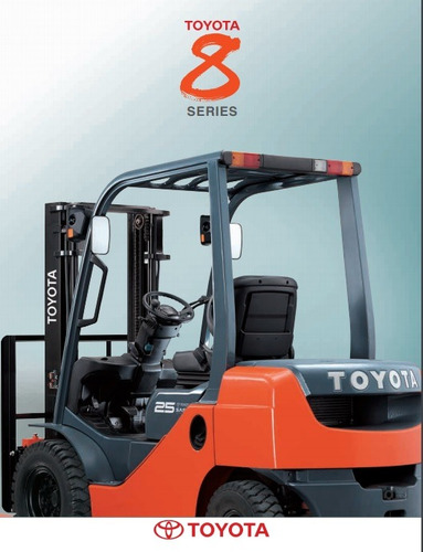 Autoelevador Toyota Diesel 8fd25 2,5 Tn 0 Hs