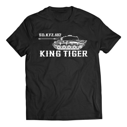 Remera King Tiger Panzer Ii Segunda Guerra Mundial Alemania