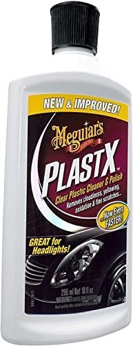 Meguiar's Plastx - Limpiador De Plástico Transparente Y Puli