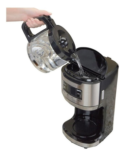 Cafetera Programable Hamilton Beach 46390 14 Tazas Negra