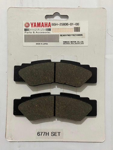 Balatas De Freno Yamaha Yxz 1000r Utv Trasera Set 1 Caliper