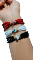Comprar Pulsera De Ojo Turco Triples
