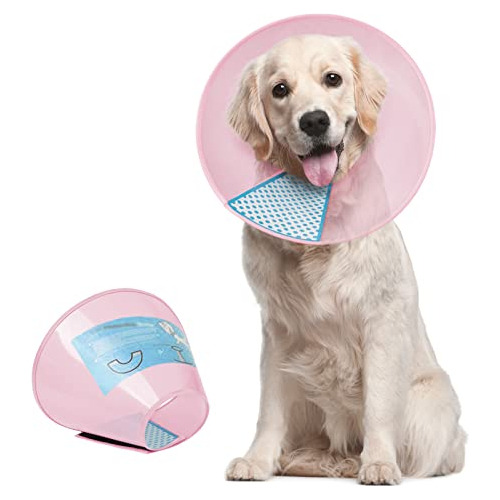 Supet Dog Cone Ajustable Pet Cone Pet Recuperación Fkft1