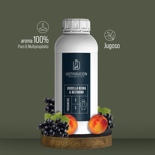 Esencia Grosella Negra & Nectarina Dif. Aplicaciones 100ml