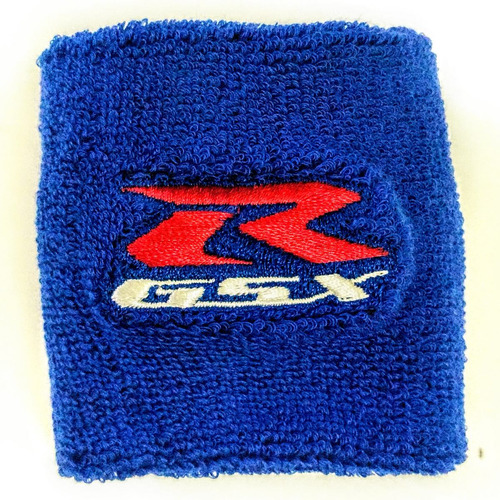 Imagem 3 de 6 de Meia Azul Reservatório Óleo + Chaveiro Suzuki Gsx-r Capa