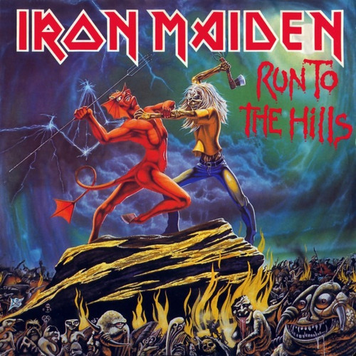 Iron Maiden  Run To The Hills Vinilo 7 