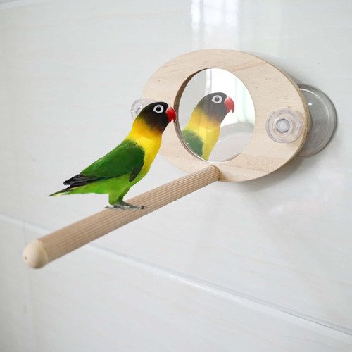 Espejo De Loro Con Soporte De Percha, Soporte De Percha De