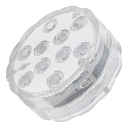 Lámpara Led Sumergible 7 Cm/2.8 In, 16 Colores, P/alberca