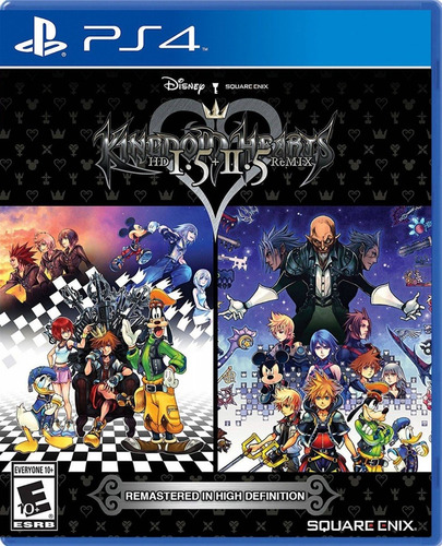 Kingdom Hearts Hd 1.5 + 2.5 Remix Ps4