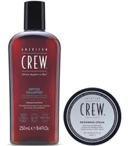 Comprar Shampoo Exfoliante + Cera Grooming Cream American Crew Men