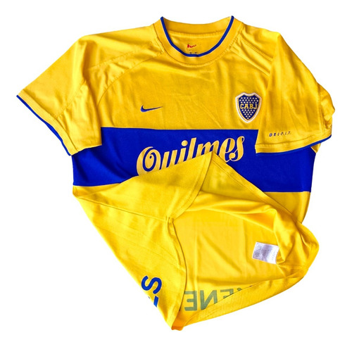 Camiseta Boca 2000 Amarilla De Época (Usado)
