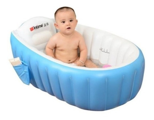 Bañera De Bebé Inflable Portátil Babybath+bomba Gratis! G2 