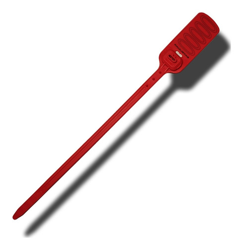 Imagen 2 de 3 de Cintillo Sello De Seguridad Cinchos 30cm Foliados 100 Pzs