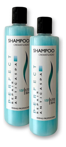  2 Shampoo Edengi Anti-caspa Eficaz Y Protector De Tu Cabello