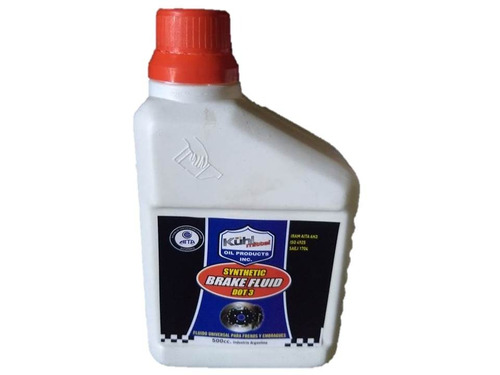 Liquido Para Frenos Brake Fluid X 500cc Tipo 3 X24 Maranello