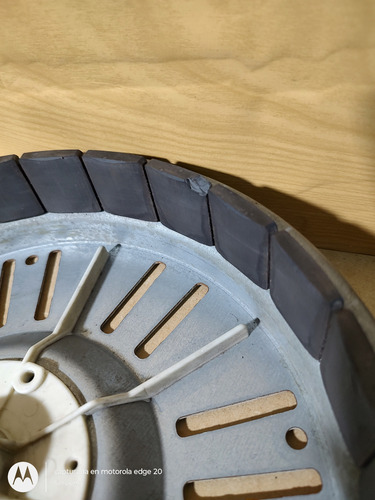 Rotor Estator Lav Daewoo Ws2a28g001 Wr128f001 (Usado)