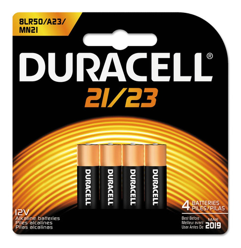 Bateria Duracell 12 v Paquete De 4