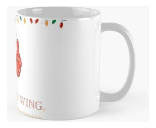 Taza Alitas De Pollo Festivas Calidad Premium