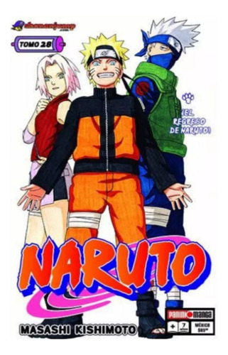 Naruto Tomo N.28 Panini Anime Español