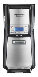 Cafeteira Hamilton Beach BrewStation Elite 48465 automática preta e prateada de filtro programavel 120V